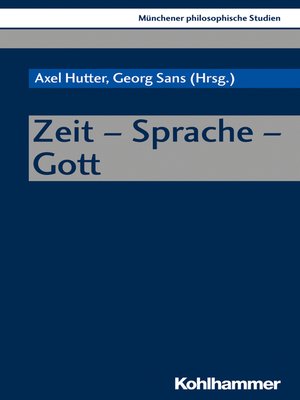 cover image of Zeit--Sprache--Gott
